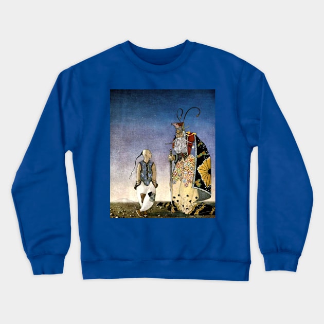 Aladdin and His Wonderful Lamp - Thomas Mackenzie Crewneck Sweatshirt by forgottenbeauty